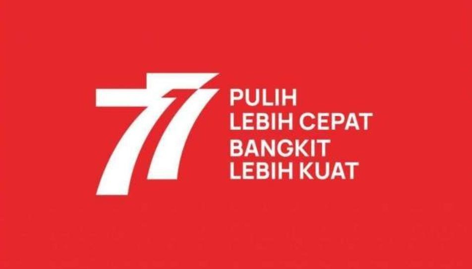 Logo HUT RI Ke 77